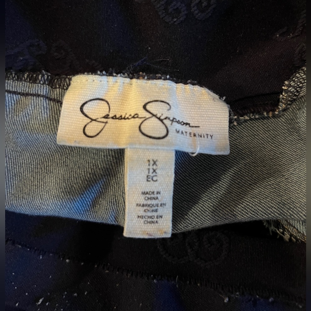 Jessica Simpson Black Maternity Wear